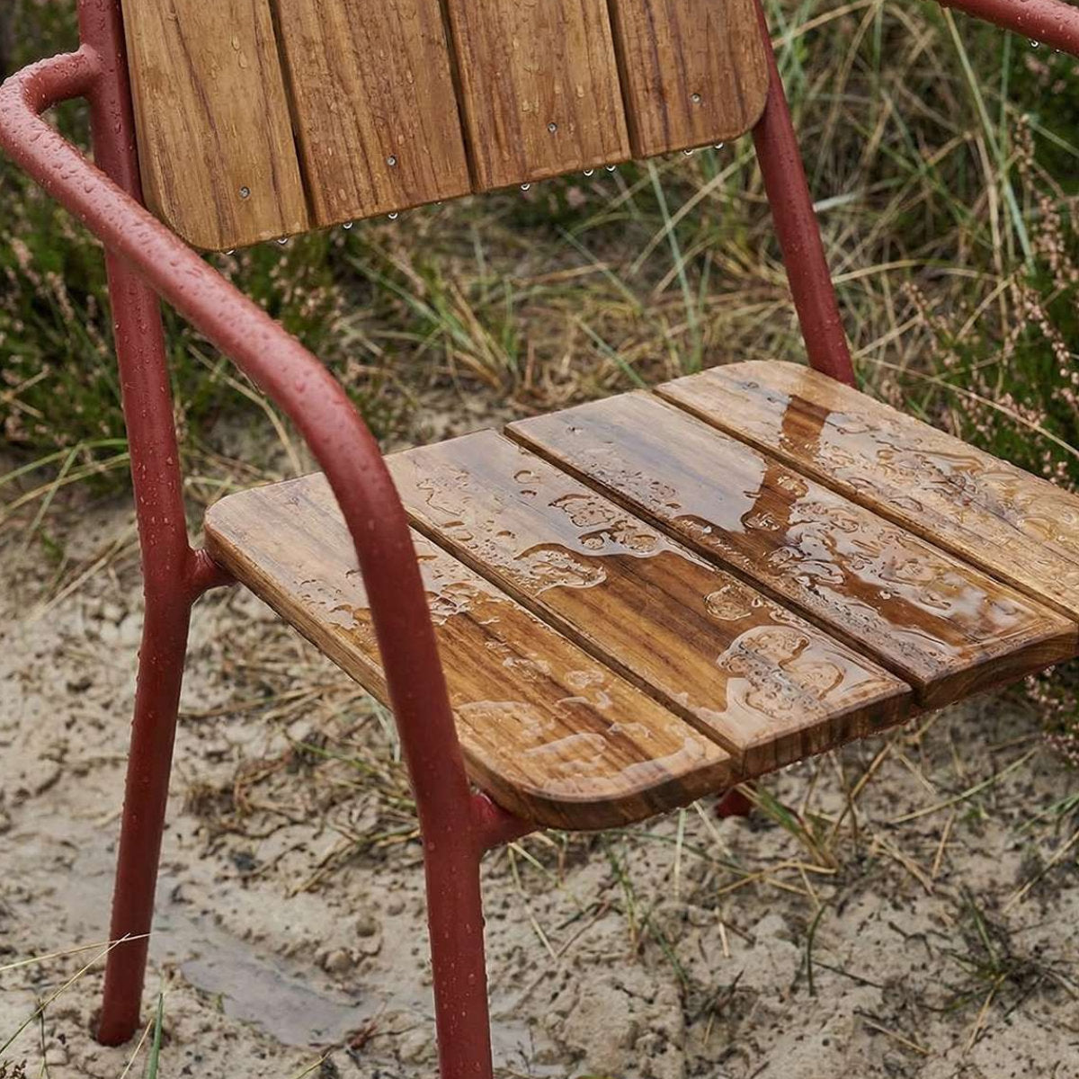 Kirra Patio Chair - Chestnut - SACKit