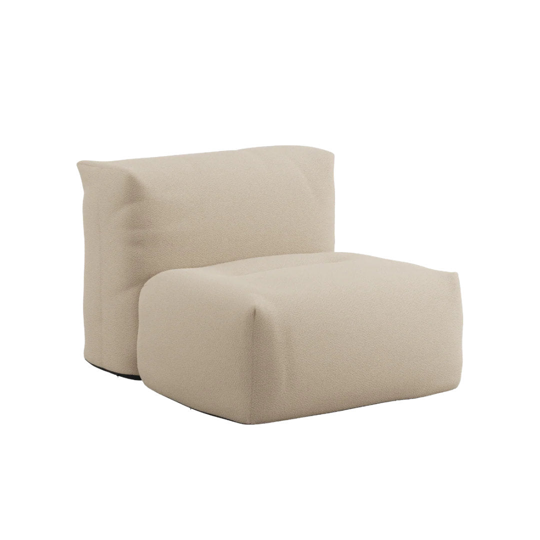 Soft Udendørs Sofa - Seat - Boucle Beige - SACKit