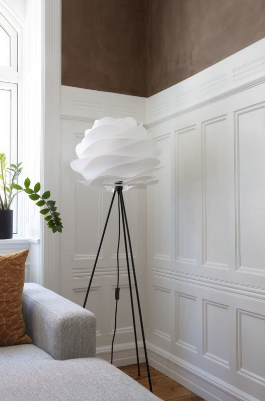 Carmina Lampeskærm - Hvid - Medium Ø: 48 cm - Umage