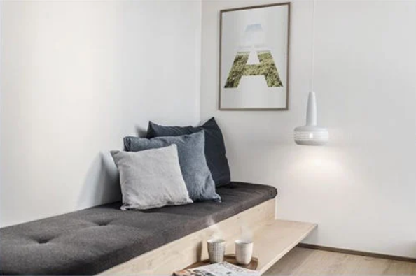 Clava Lampeskærm - Mat Hvid - Ø: 21,5 cm - Umage