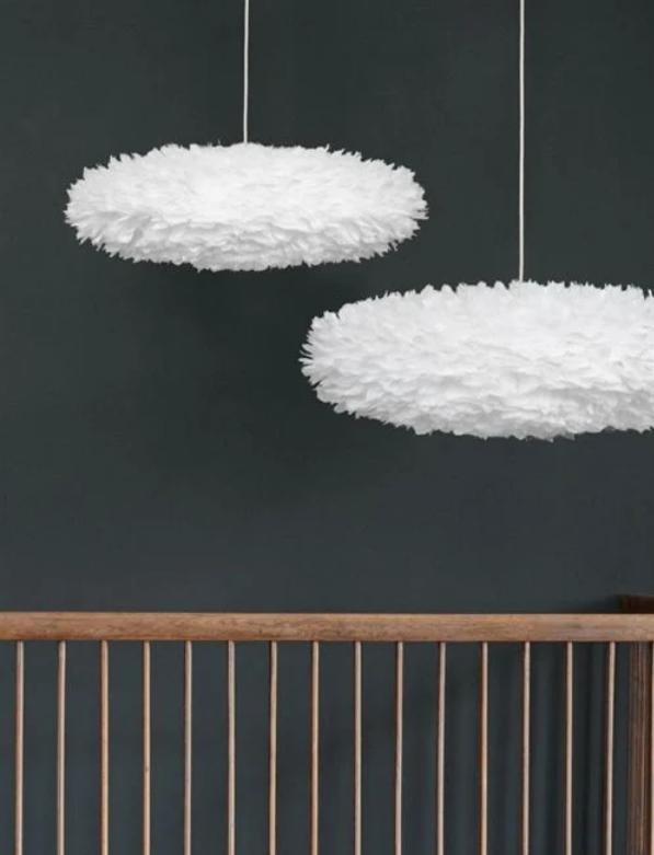 Eos Esther Lampeskærm - Hvid - Medium B: 66 cm - Umage