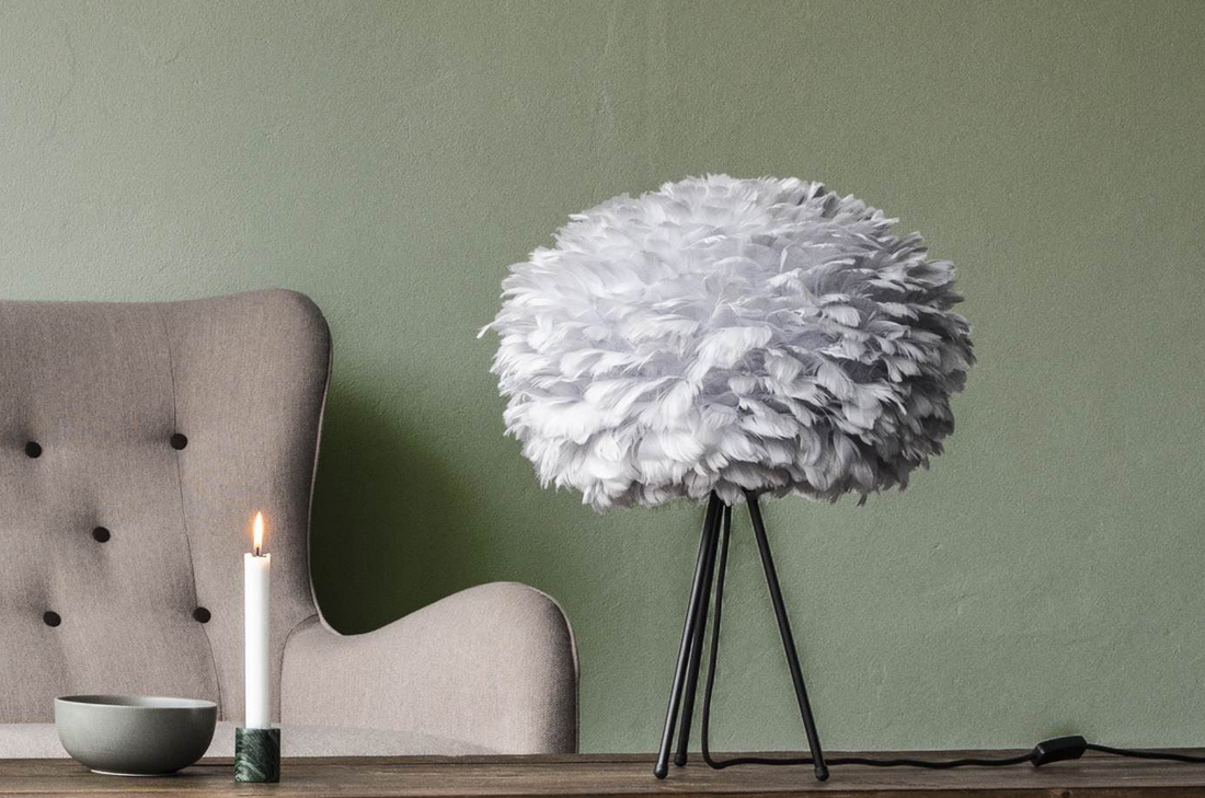 Eos Lampeskærm - Lys Grå - Medium Ø:45 cm - Umage