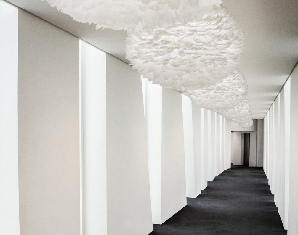 Eos Lampeskærm - Hvid - Large Ø:65 cm - Umage