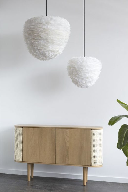 Eos Evia - Hvid - Mini skærm Ø:30 cm - Umage