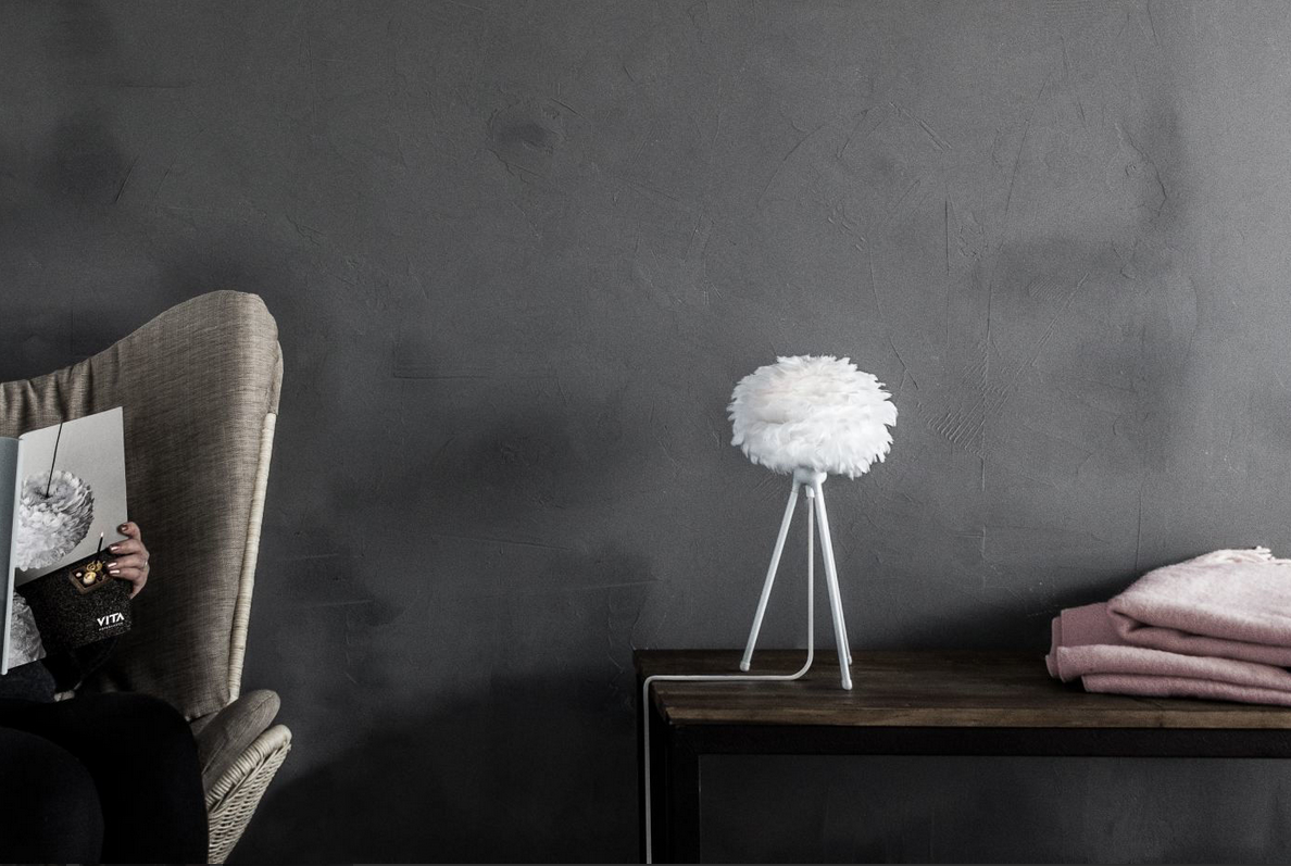 Eos Lampeskærm - Hvid - Micro Ø:22 cm - Umage