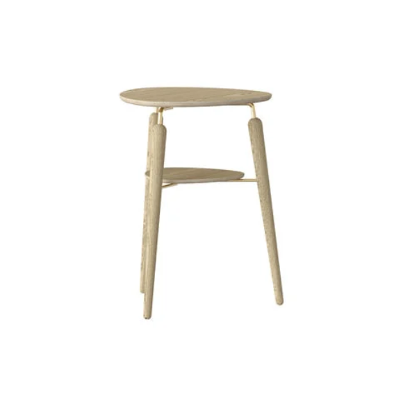 My Spot Sidebord - Eg/Messing - H: 59 cm - Umage