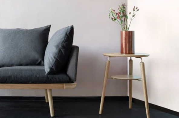 My Spot Sidebord - Eg/Stål - H: 59 cm - Umage