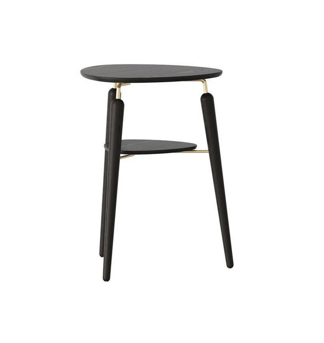 My Spot Sidebord - Sort Eg/Messing - Umage