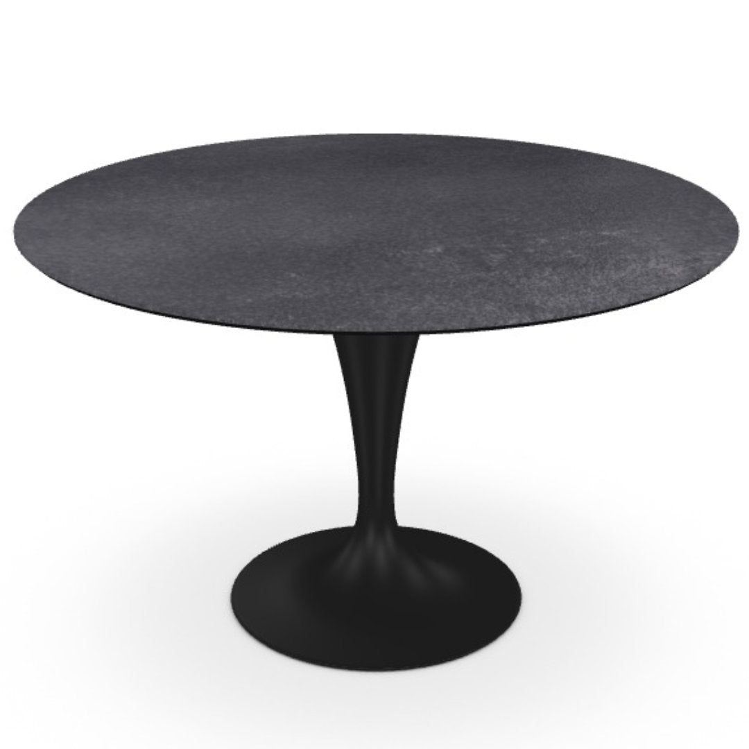 Flûte round spisebord - Ceramic - Sovet Italia