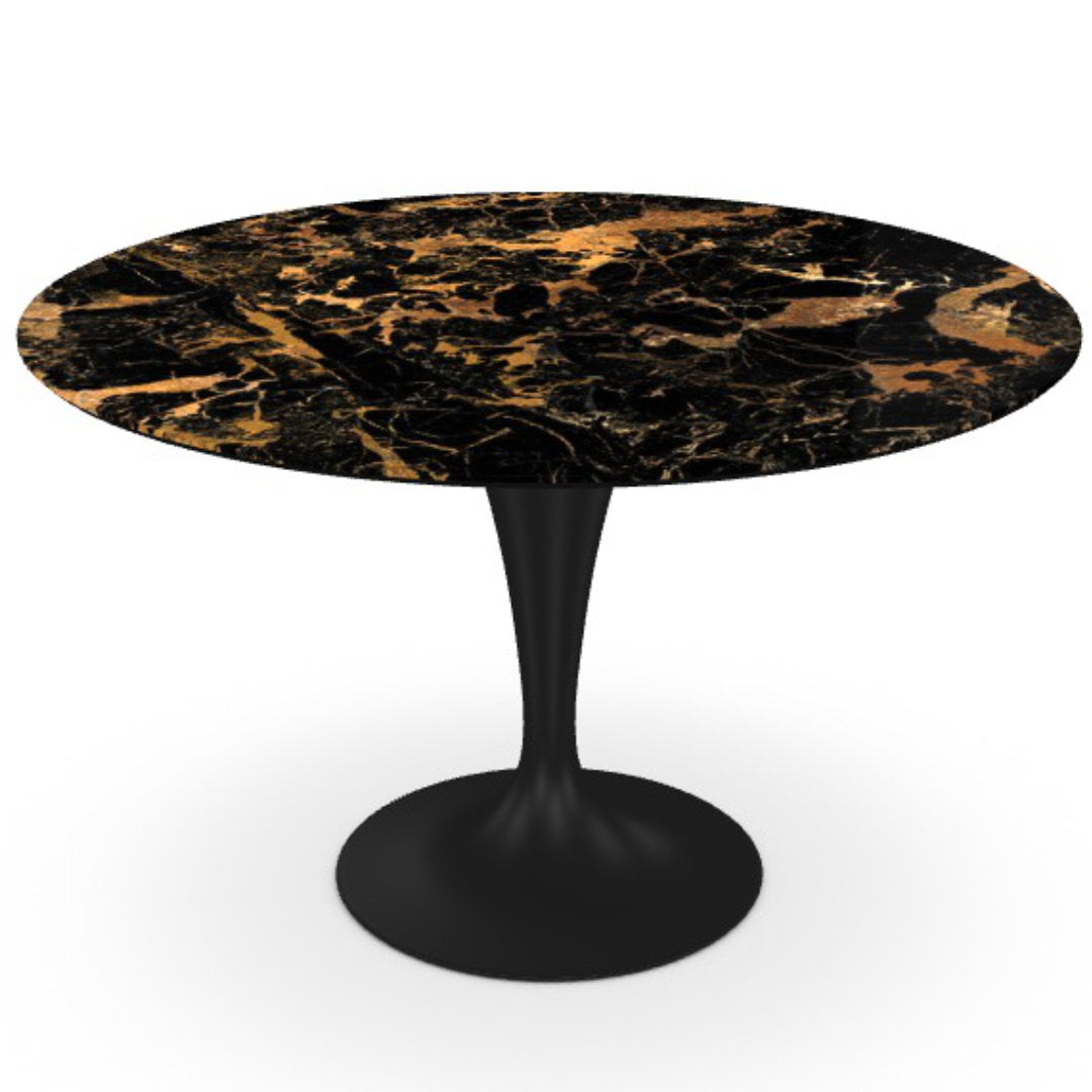 Flûte round spisebord - Ceramic - Sovet Italia