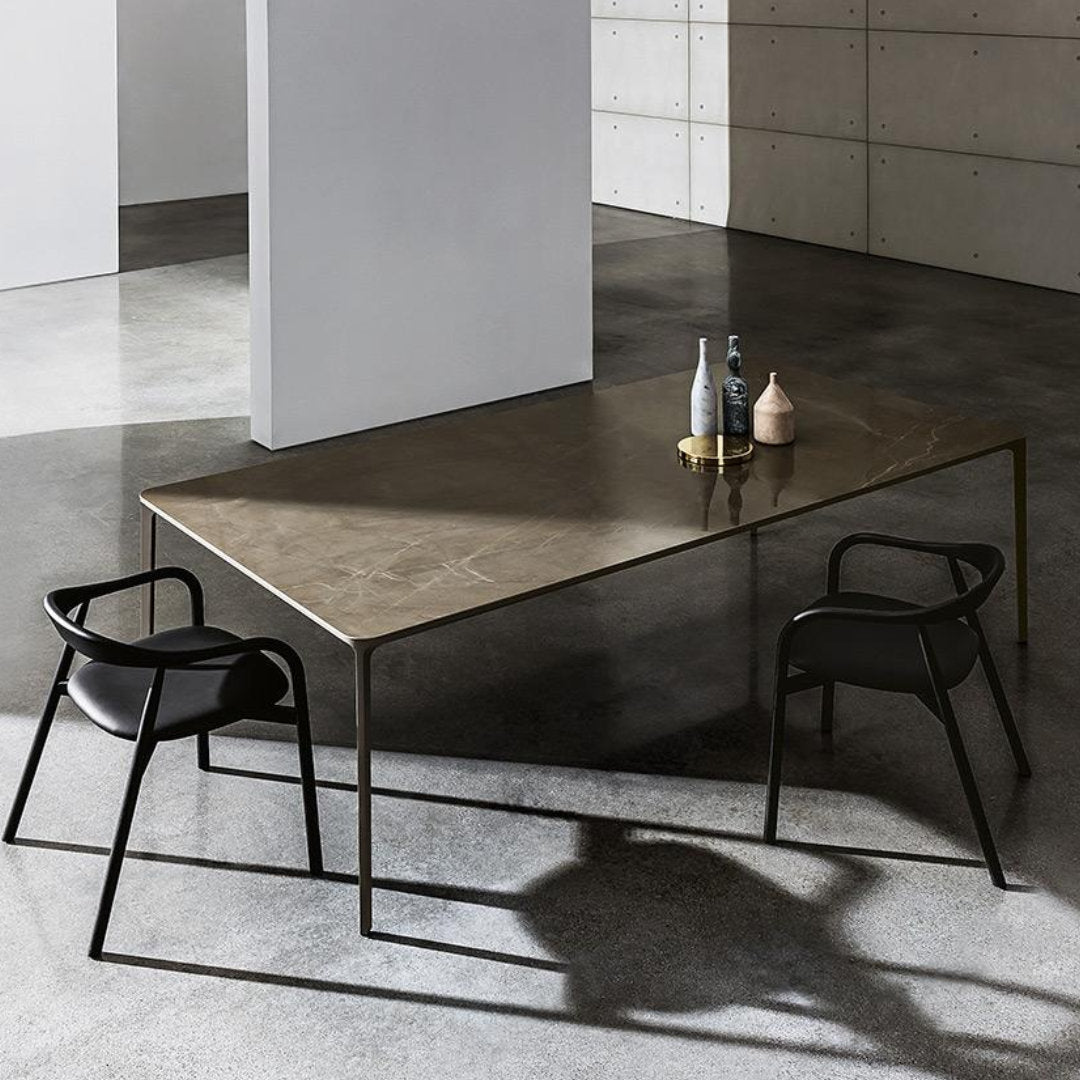Slim rectangular spisebord - Ceramic - Sovet Italia