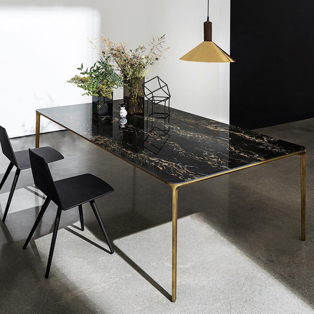 Slim rectangular spisebord - Ceramic - Sovet Italia