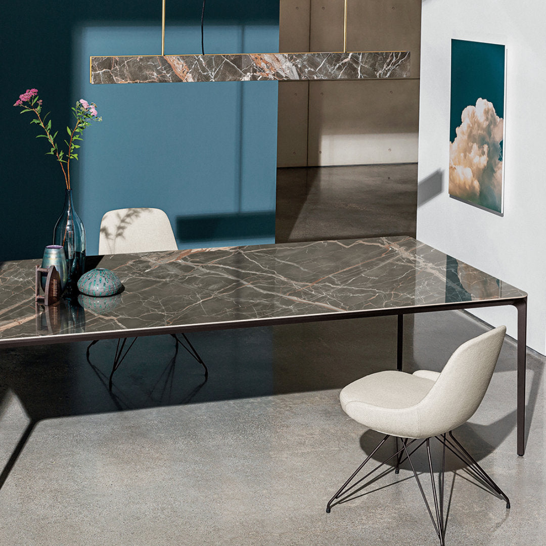 Slim rectangular spisebord - Ceramic - Sovet Italia