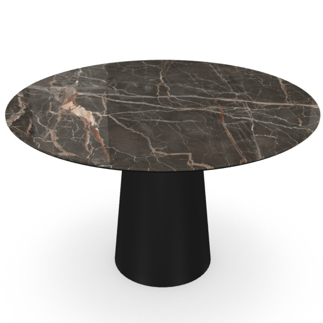 Totem round spisebord - Ceramic - Sovet Italia