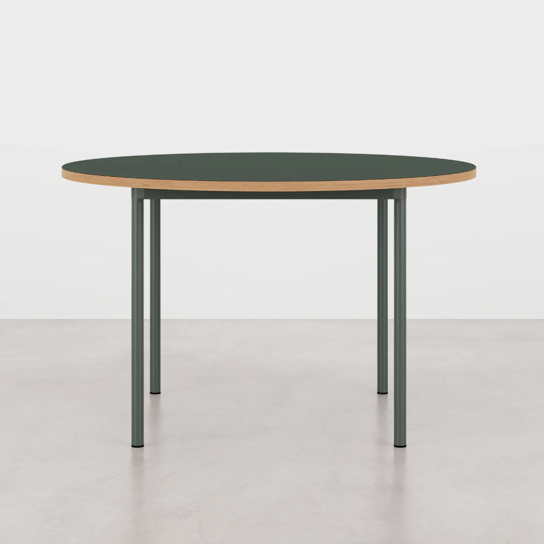 Essential spisebord - Ø120 - Deep Green - Tablelab