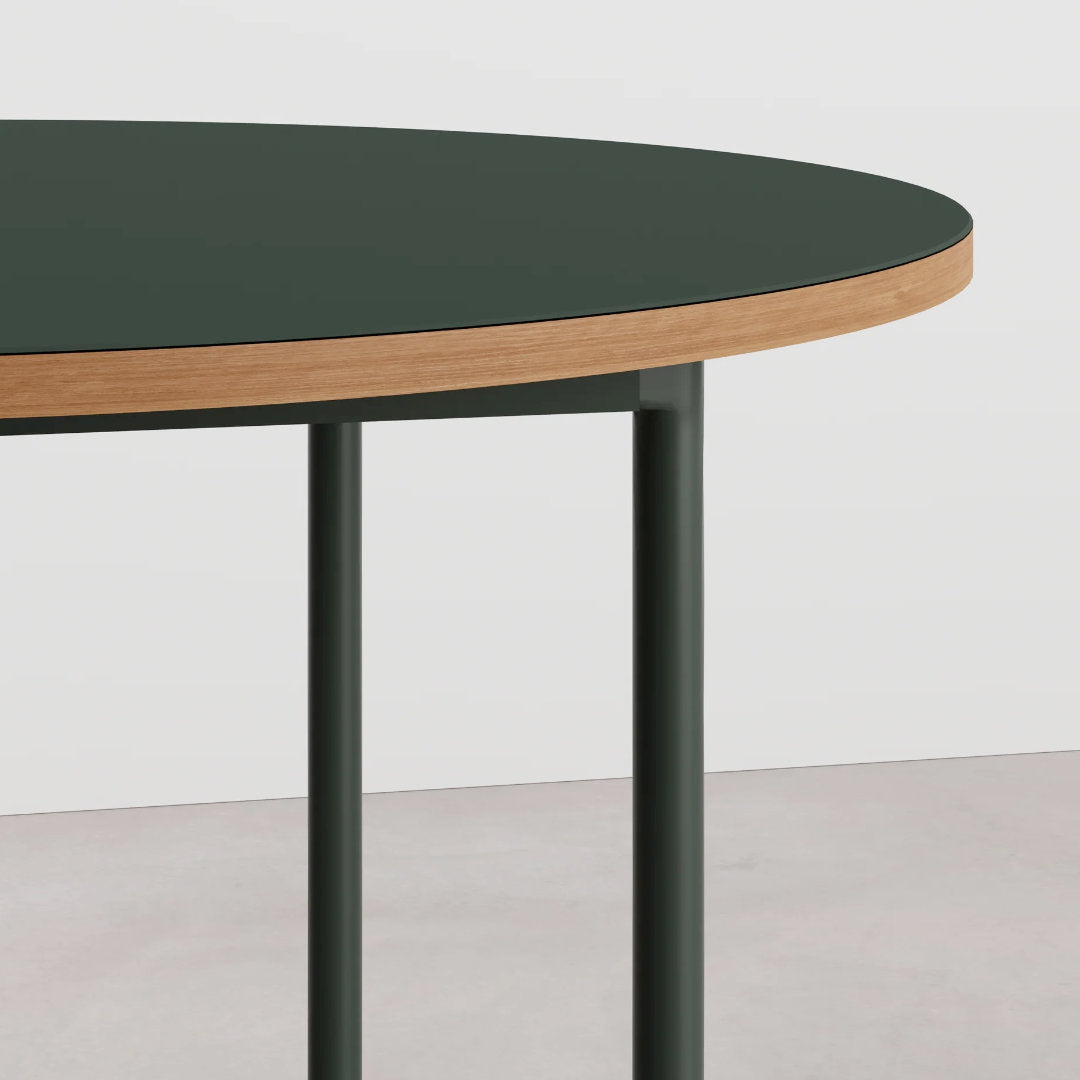 Essential spisebord - Ø120 - Deep Green - Tablelab
