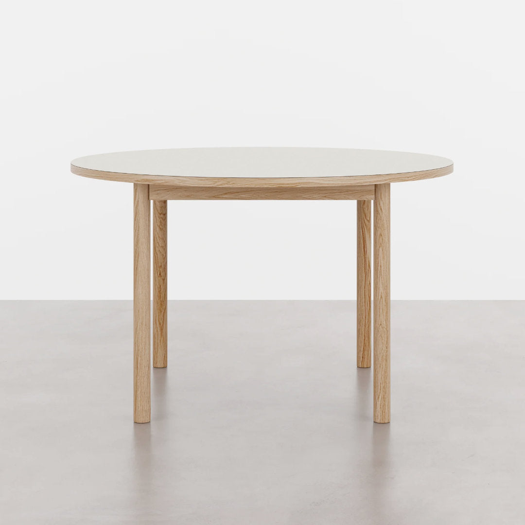 Essential Oak spisebord - Ø120 - Mushroom - Tablelab