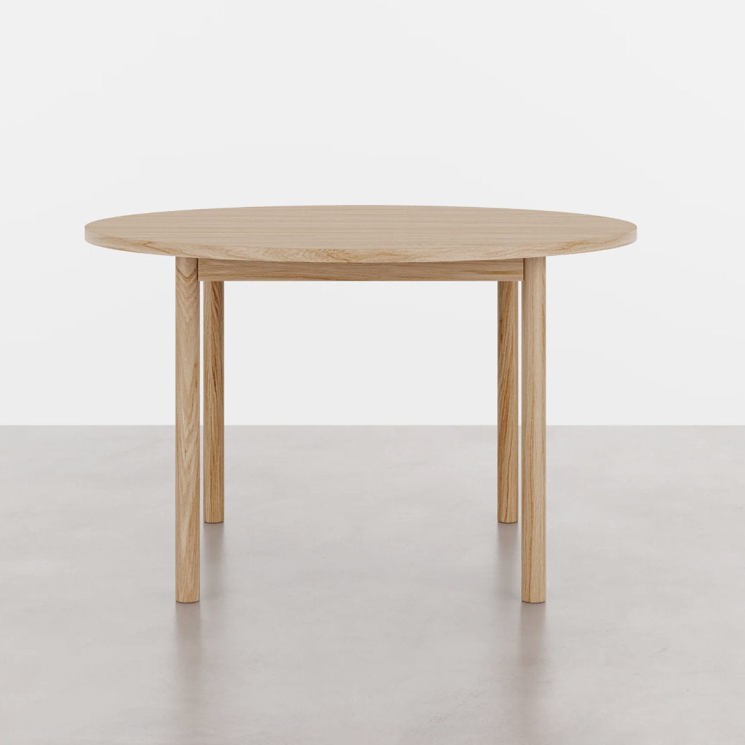 Essential Oak spisebord - Ø120 - Eg Fineer - Tablelab