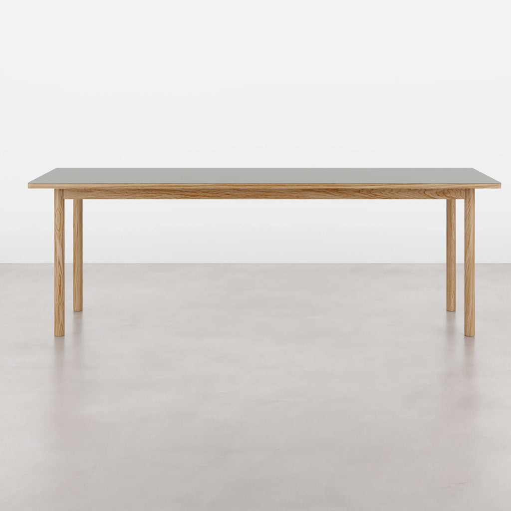 Essential Oak spisebord - 190x90 - Grå - WB Manufaktur