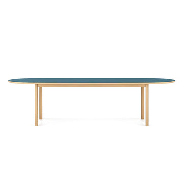 Essential Oak Pill spisebord - 256x90 - Dusty Blue - Tablelab