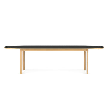 Essential Oak Pill spisebord - 256x90 - Charcoal - Tablelab