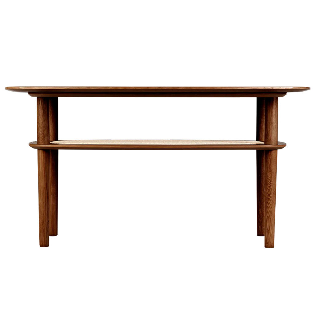 Together Sleek rectangle sofabord - Dark Oak - Umage