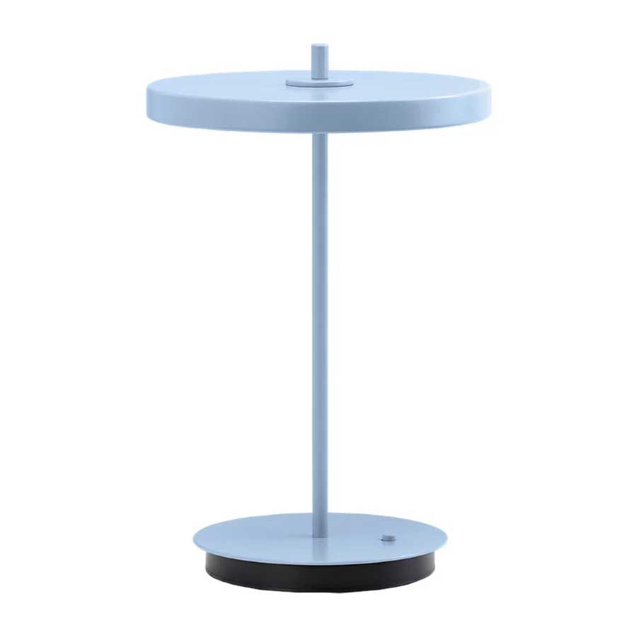 Asteria Move Trådløs Bordlampe - Monochrome - Pale Blue - H: 30,6 cm - Umage