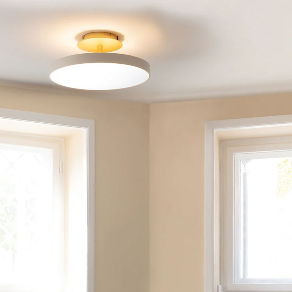 Asteria Up Loftlampe - Pearl White - Ø60 x 21 cm - Umage