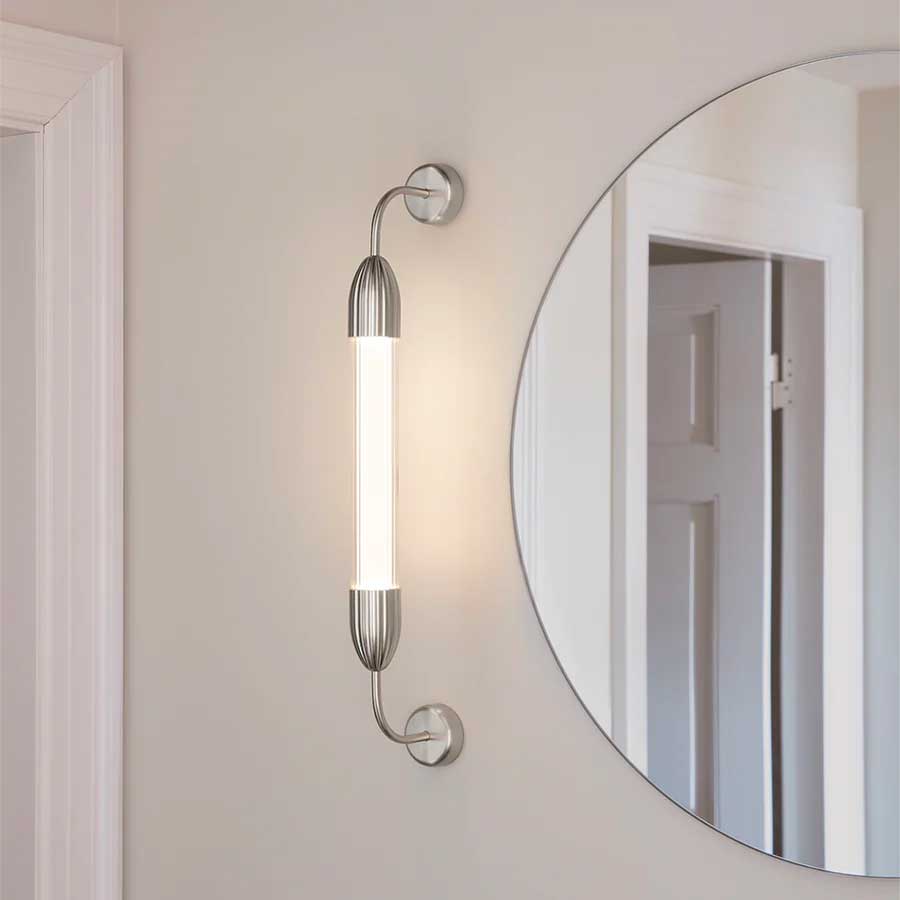 Lemon Squeeze Væglampe - Short - Polished Steel - Umage