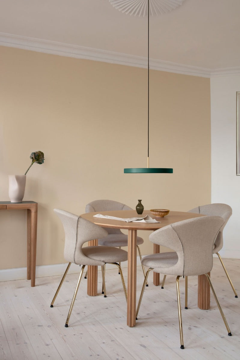 Asteria Pendel Medium - Forest Green / Brass - Ø: 43 cm - Umage