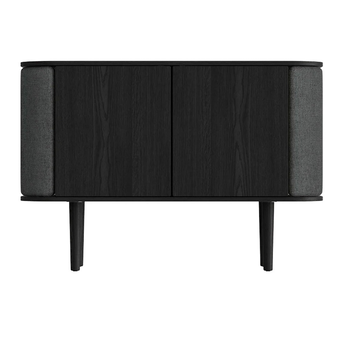 Treasures 2-Dørs Skab - Black Oak / Shadow - 109x75x43 - Umage