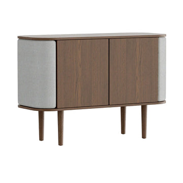 Treasures 2-Dørs Skab - Dark Oak / Sterling - 109x75x43 - Umage