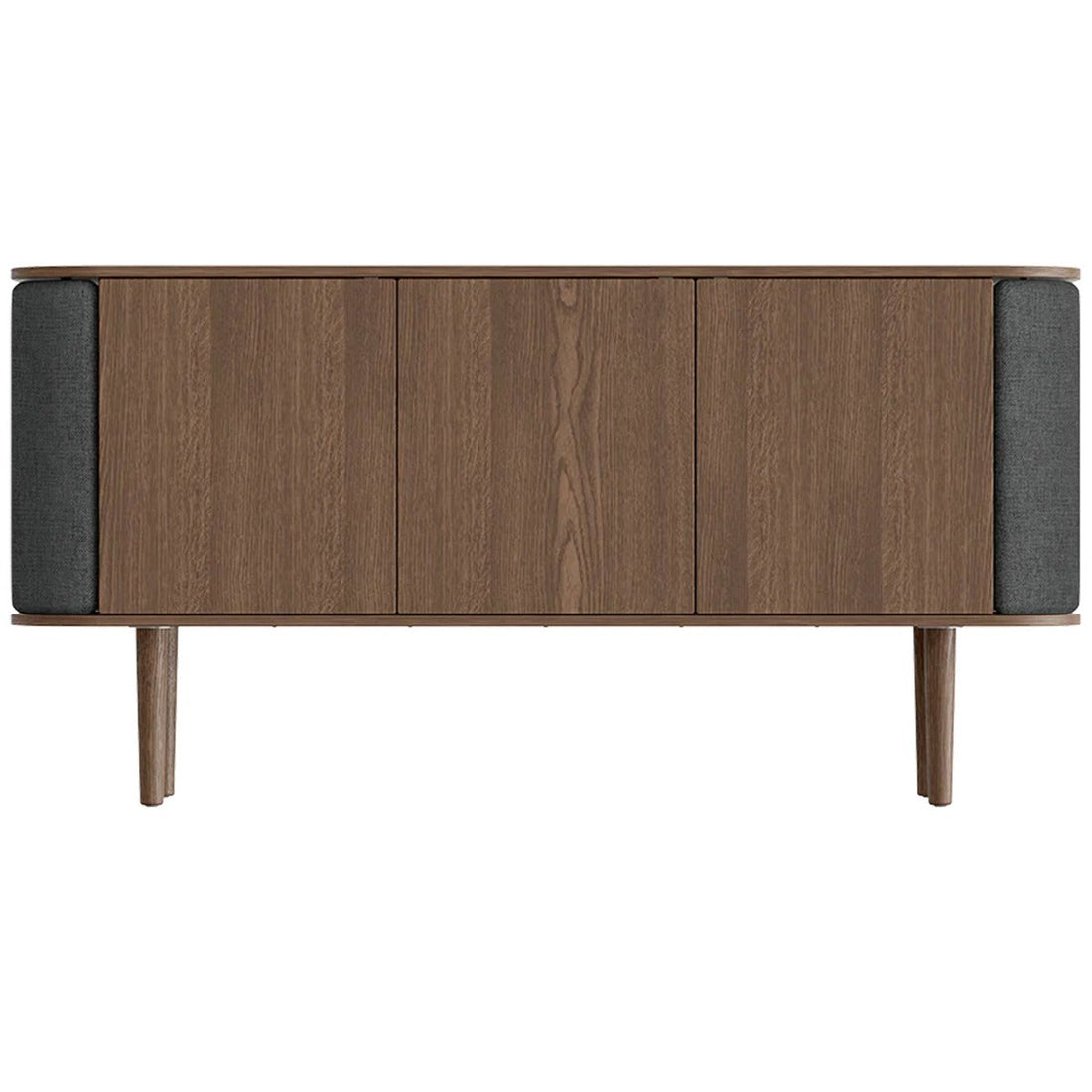 Treasures 3-Dørs Skab - Dark Oak / Shadow - 150x75x43 - Umage