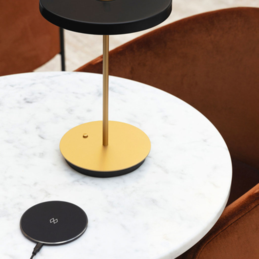 Unifier Trådløs oplader - Black Chrome - Umage